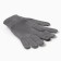 Male gloves, dark gray color, size 22