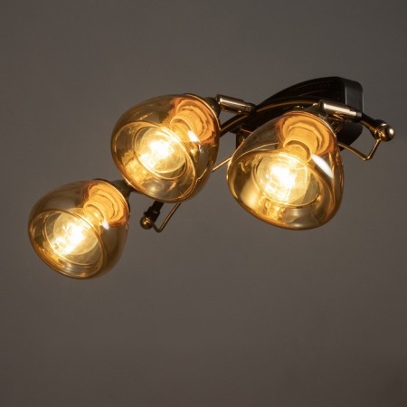 Sconces "Solar" 3x14 40w Black 47x20x21.5cm-9