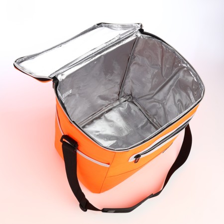 Bag-termo unlucky 16l, 28*20*30, department for Meln, 3 N/pocket, reg belt, orange-2