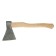 Top forged tundra, wooden ax B2, covered with a “walnut” stain, 800 g