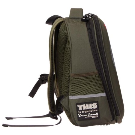 Frame backpack 36 x 28 x 17 cm, + pencil case, Bruno visconti "Militari"-2