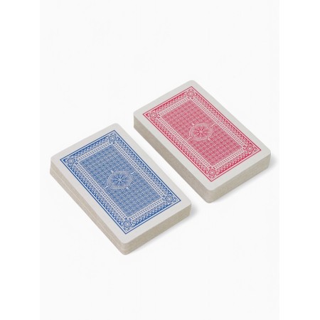Plastic Plastic Cards 54 pcs "poker", 19 μm, map 5.5 x 8.5 cm, set 2 decks-2