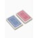 Plastic Plastic Cards 54 pcs "poker", 19 μm, map 5.5 x 8.5 cm, set 2 decks