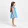 Baby dress with ruffles KAFTAN "Muslin", p 26 (80-86cm), blue