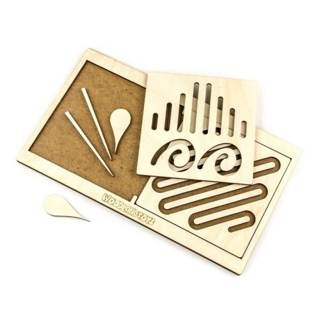 Intercessible board "Zigzag"-6