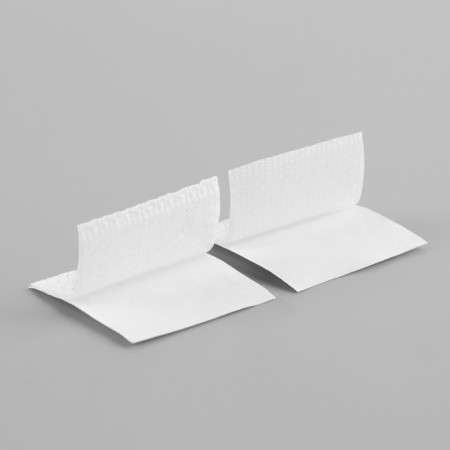 A glue -based Velcro set, 2 × 2 cm, 10 pcs, white color-3
