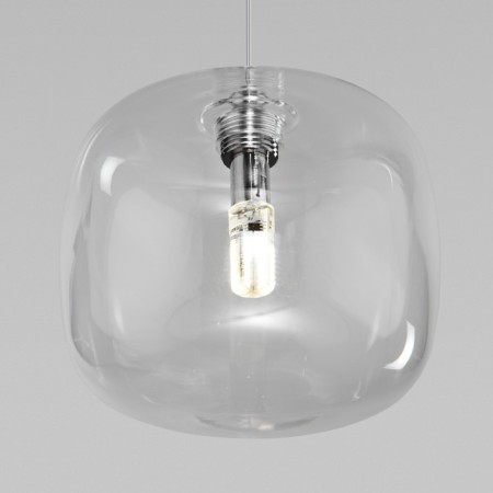 Suspended lamp with a glass ceiling Jar, 3W, G4, 13x13 cm-3