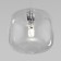 Suspended lamp with a glass ceiling Jar, 3W, G4, 13x13 cm