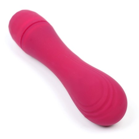 Vibrator clitoral Lilo, ABS Plastic, Soft silicone, burgundy-3