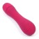 Vibrator clitoral Lilo, ABS Plastic, Soft silicone, burgundy