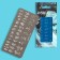 Stamping disk Metal "flowers and leaflets", 12 × 6 cm
