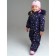 Winter overalls for a girl, height 74 cm