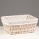 Stelly basket "Button", 35x27x15 cm, milk