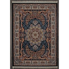 Rectangular carpet Merinos shahreza, size 80x140 cm, color Dark Navy