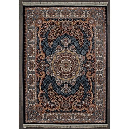 Rectangular carpet Merinos shahreza, size 80x140 cm, color Dark Navy
