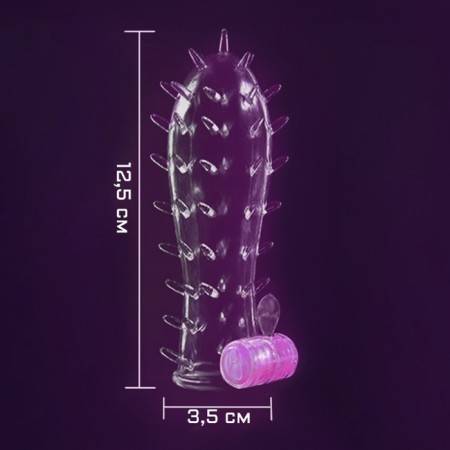 Massage Oka-hoods, with antennae, with clitoris vibration, gel silicone-4
