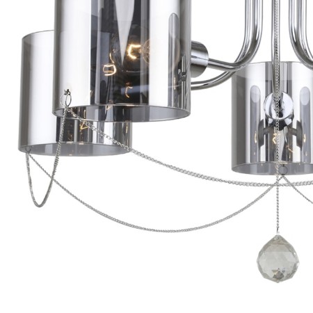 Ceiling lamp 5x40W E14, size 58x58x39 cm-3