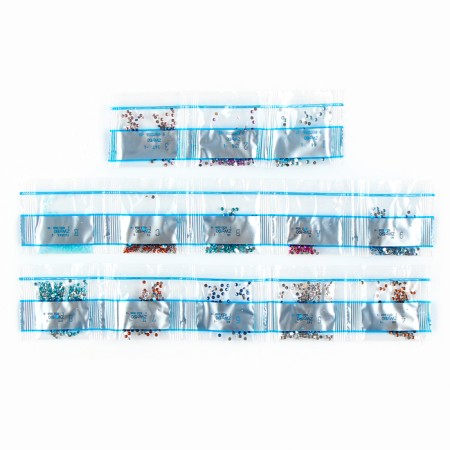 Diamond mosaic for children with luminous rhinestones "Fairy", 10 x 15 cm, set for creativity-4