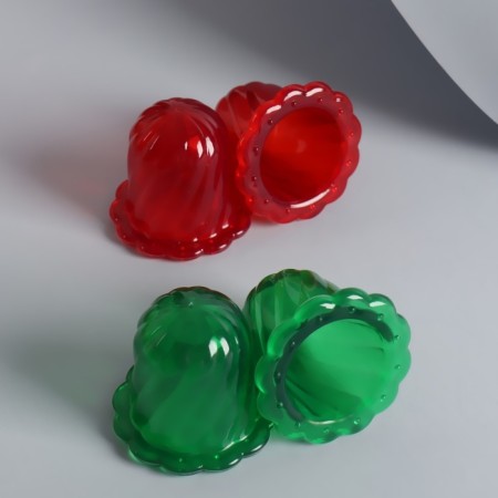 Anti -cellulite massage “Miracle - Bank”, set - 2 pcs, for intensive effects, 6 × 5.8 cm, color mix-4
