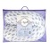 Pillow for pregnant women, size 34 × 170 cm, clouds gray