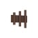 Bra Mantra Cala, Led, 36W, 2520lm, 3000k, 280x66x300 mm, brown color