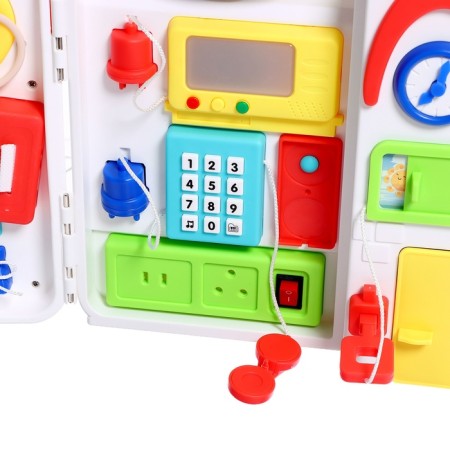 Developing toy Children's "Biziborn. Mishkin house "-13