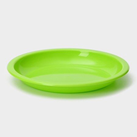 A plate for second dishes, d = 18 cm, color mix