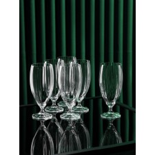 A set of glasses for cocktails 