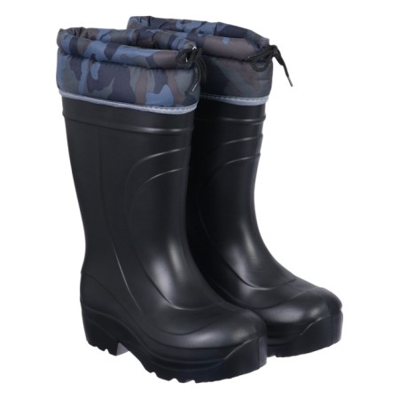 Men's boots from an eva with an extension and insulation, up to -30 ° C, size 41-42, black color