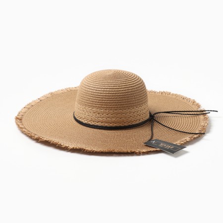 Women's hat Minaku, central to light-brown, river 58-5