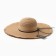 Women's hat Minaku, central to light-brown, river 58