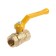 Gas ball "Gallop" DN-15 220, internal/internal thread 1/2 ", pen