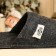 Slips for a bath with a waterproof, non -slip sole, gray, felt