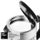Electric ketter KitFort KT-648, glass, 1 l, 2200 watts, silver