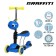 Scot 2 in 1 Graffiti, with a basket, Pu Pu 120/75 mm, Blue color