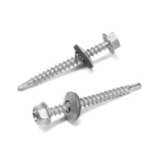 Roofing screws 4.8x50 mm, galvanized, 150 pcs.