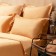 Fergy pillowcase set, size 50x70 cm, honey color, 2 pcs