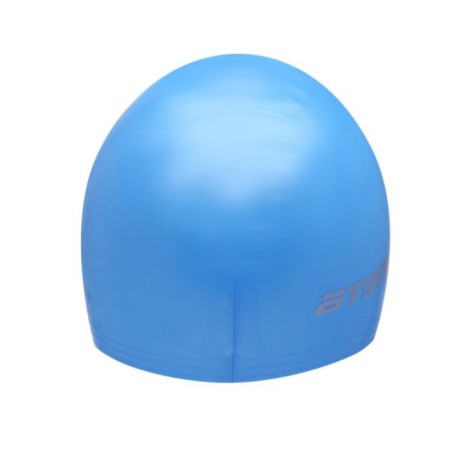 ATEMI TC303 swimming cap, children's, thin silicone, blue color-2