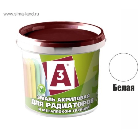 Acrylic enamel A3 0.8 kg-1