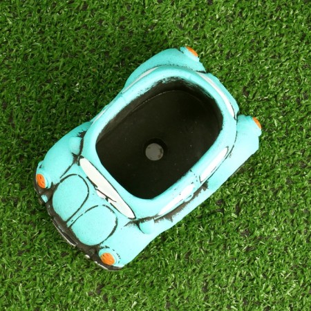 Pot "machine" Green, 14.5x9x6cm-2