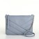 Women's bag with lightning, blue color
