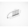Plastic separator 120 mm high, l = 285-485 mm, transparent