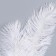 Decor of feathers "Fountain" on the leg, height - 70 cm