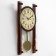 Watching clock, interior with a pendulum "vine", silent