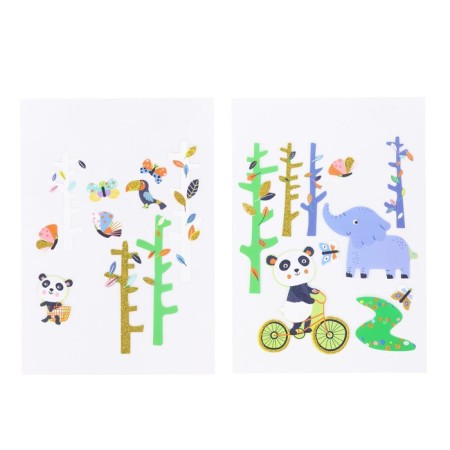 A set of Avenir stickers "Panda"-3