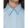 Blouse for girls, height 140 cm, blue color