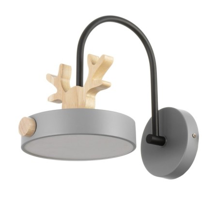 Bra "Deer Piartti" LED 12W 4000k gray 15x26x16cm