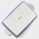 Porcelain baking form rectangular shares "Cosmos", 2100 ml, 34 × 20.5 × 5.5 cm, blue color