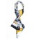 Women's scarf, size 35x27 cm