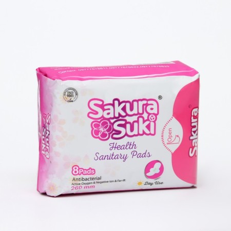 Hygienic gaskets Sakura Suki female 260 mm day intenses, 8 pcs